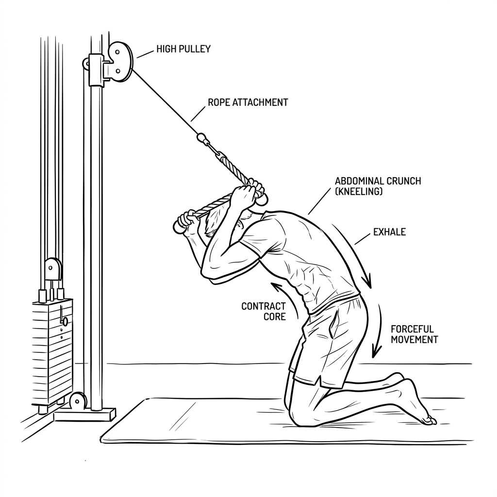 Cable Crunches