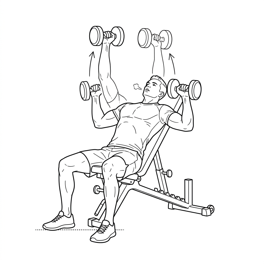Incline Dumbbell Press