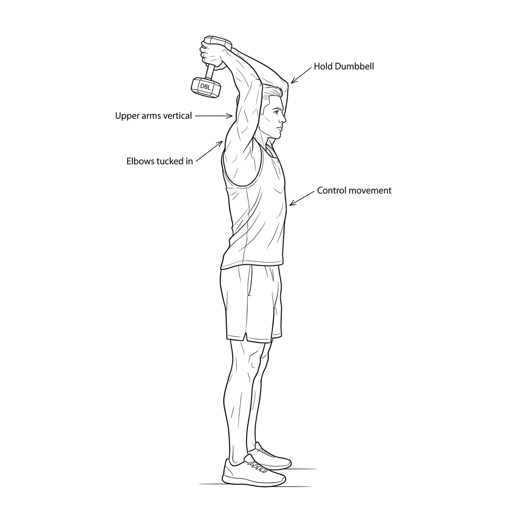 Overhead Triceps Extension