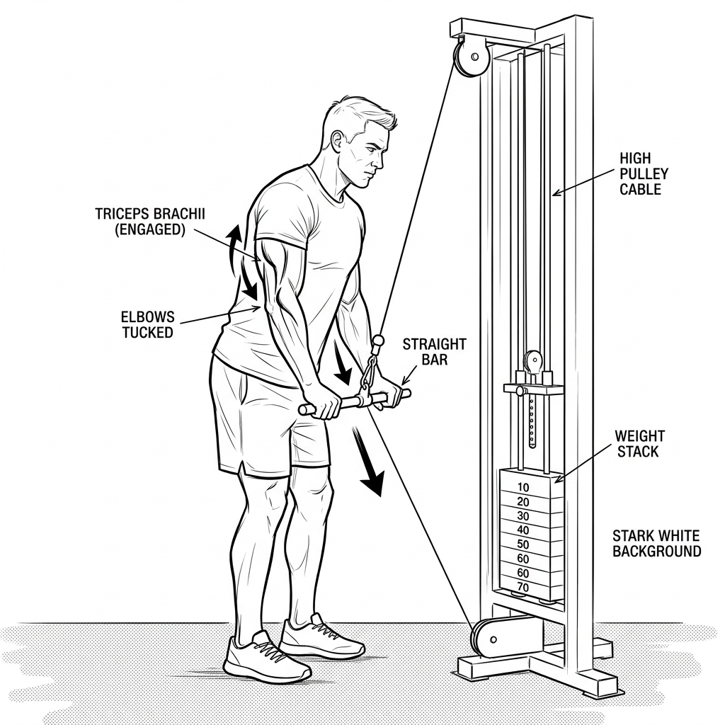 Triceps Pushdowns
