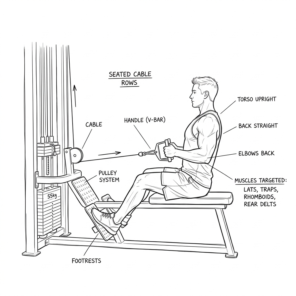 Seated Cable Rows